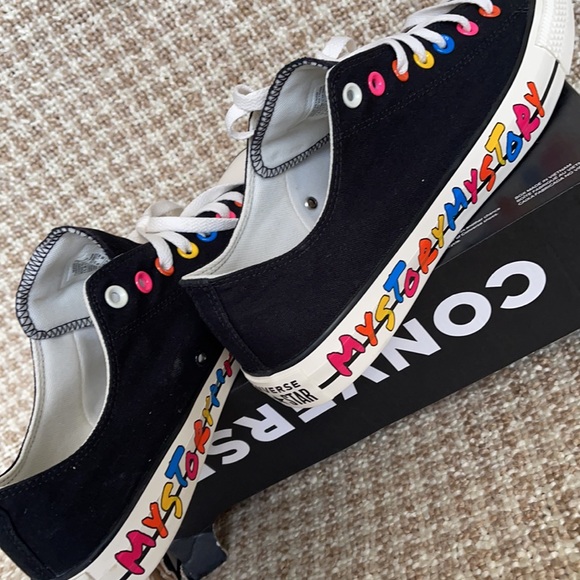 Converse Ctas OX Black/Hyper Pink/Egret MEN`S - Picture 15 of 16